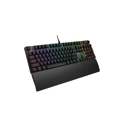 Tipkovnica ASUS ROG Strix Scope II X, RGB, mehanska, ROG NX Snow V2 switch, US Layout, črna, USB