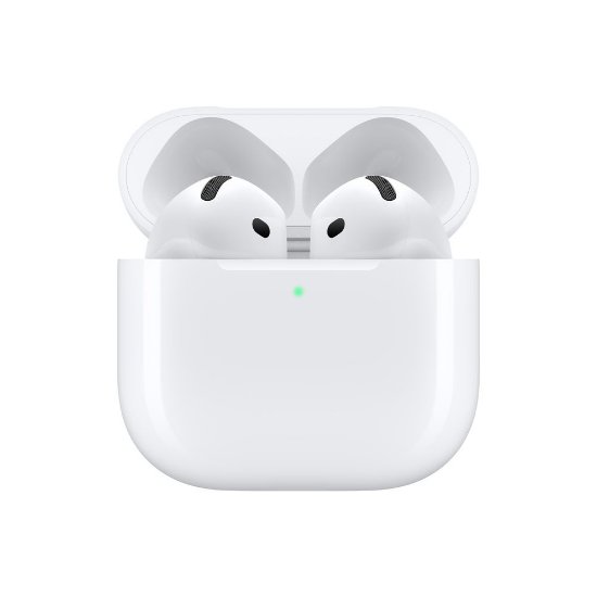 slušalke APPLE Airpods 4 ANC, USB-C, kutijica za punjenje, in-ear, mikrofon, bele
