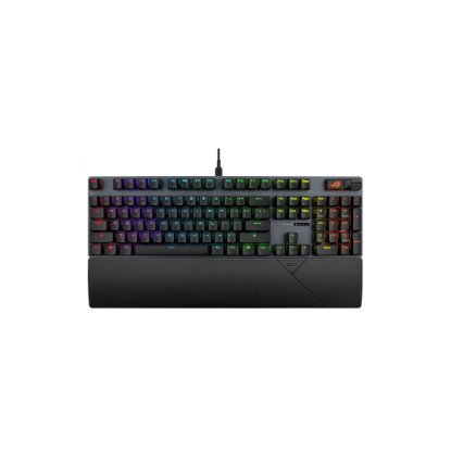 Tipkovnica ASUS ROG Strix Scope II X, RGB, mehanska, ROG NX Snow V2 switch, US Layout, črna, USB