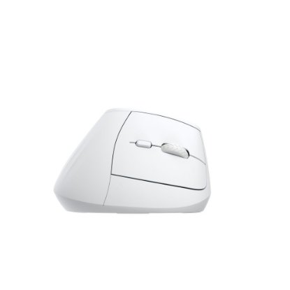 Miška OCTIO Ergo V100WBT, optična, brezžična, Bluetooth, 4000 dpi, bela