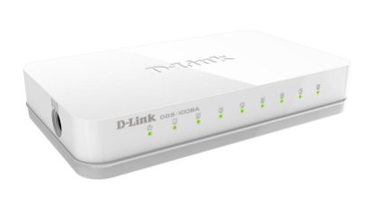 Switch D-LINK GO-SW-8G, Gigabit GO Switch, 8 priključkov, 10/100/1000 Mbps