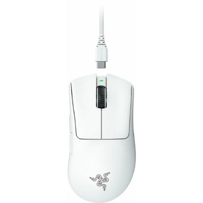 MiškaRAZER DeathAdder V3 Pro, optični, 30000dpi, brezžična, USB, bela
