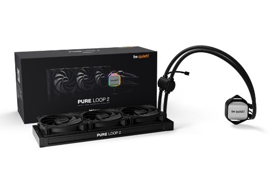 Vodno hlajenje BE QUIET Pure Loop 2 360mm, RGB, CPU hlađenje, za Intel i AMD