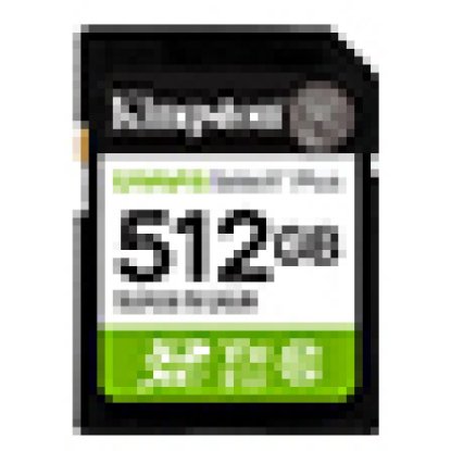 Pomnilniška kartica KINGSTON Canvas Select Plus SDS3/512GB, SDXC 512GB, Class 10 UHS-I