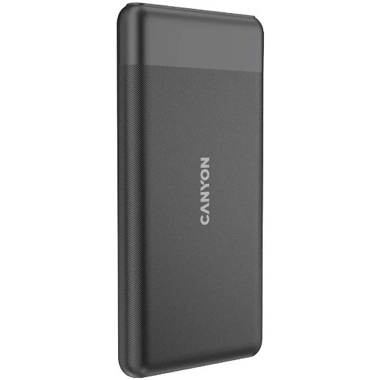Mobilni USB polnilec CANYON PB-1009, 10000 mAh, PD, QC3.0, črni