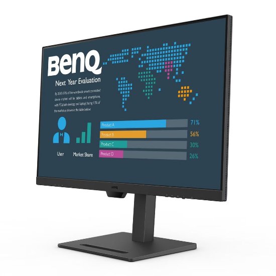 Monitor 31.5" BENQ BL3290QT 9H.LLMLA.TPE, QHD, IPS, 75Hz, 5ms, 350cd/m2, pivot, zvočniki, črn