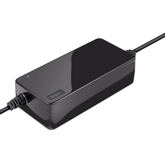 Polnilec za prenosni računalnik TRUST Maxo, 90W, za HP, črni