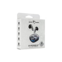 slušalke WHITE SHARK GEB-TWS37 Hyperbeat, in-ear, brezžične, bluetooth, črne