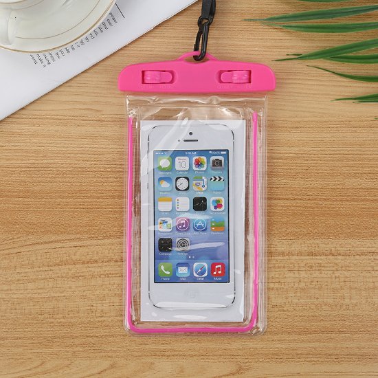 Torbica za smartphone, do 6,7", univerzalna, vodonepropusna, roza