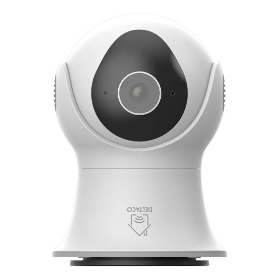 Mrežna nadzorna kamera DELTACO SH-IPC08, WiFi, pokretna, IP65, 2MP, senzor pokreta, zunanja, bela
