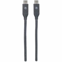 Kabel MANHATTAN, USB 3.2 Gen2, USB-C (M) na USB-C (M), 60W, 1.2 DP Alt Mode, 1.0m
