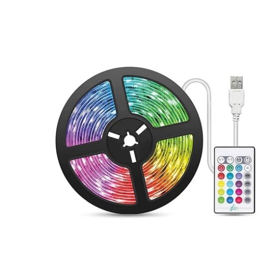 LED trak SATZUMA, RGB, USB, daljinski upravljalnik, 3m