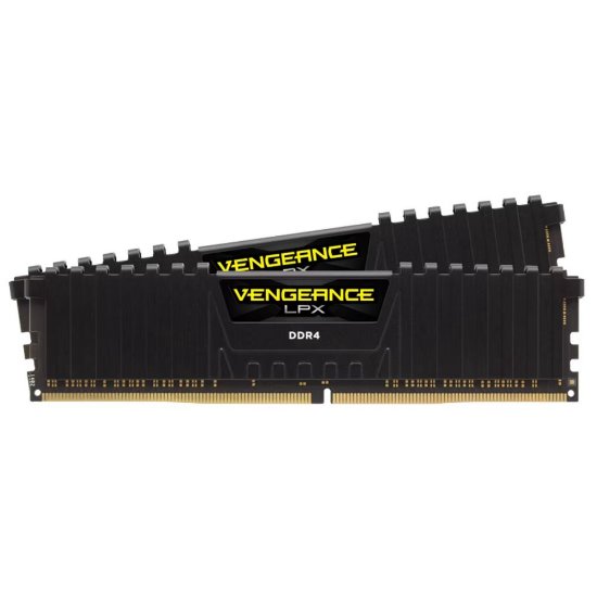 RAM pomnilnik PC-25600, 16GB, CORSAIR CMK16GX4M2Z3200C16 Vengeance LPX Black, DDR4 3200Mhz, 2x8GB kit