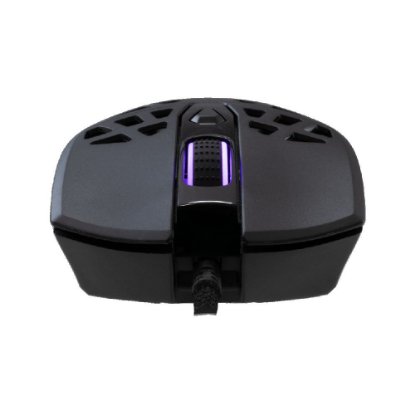 Miška White Shark Caradoc, optični, 7200dpi, črna