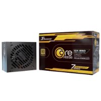 Napajalnik 850W SEASONIC Core GX 850 V2, ATX, 120mm vent., 80+ Gold, modularno, črno
