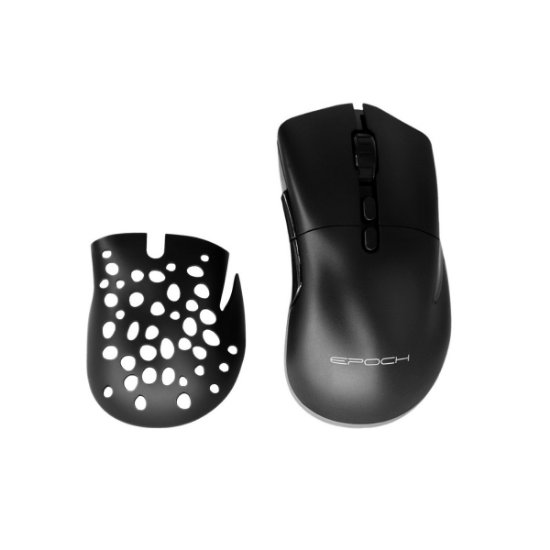 Miška EPOCH Arche, RGB, optična, brezžična, 8000dpi, črna