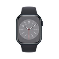 Pametna ura Apple Watch S8 GPS, 45mm Midnight Aluminium Case with Midnight Sport Band - Regular
