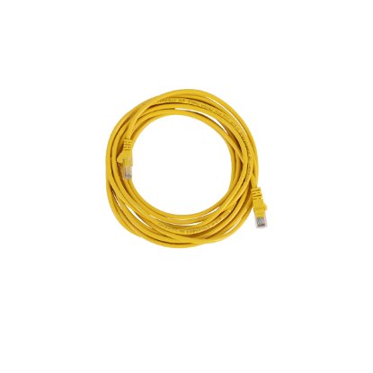 Kabel OCTIO patch CAT6 U/UTP, rumen, 5m