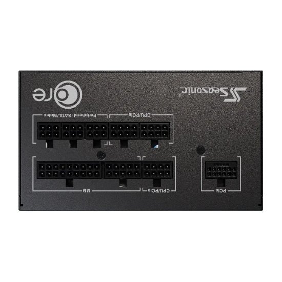 Napajalnik 850W SEASONIC Core GX 850 V2, ATX, 120mm vent., 80+ Gold, modularno, črno