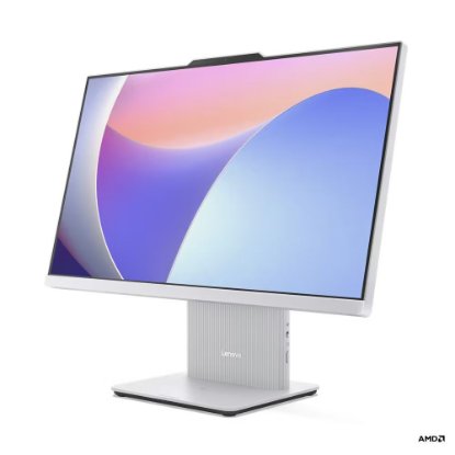 AiO LENOVO IdeaCentre F0HR000JSC / 23,8" FHD IPS, Ryzen 5 7535HS, 16GB, 1TB SSD, AMD Radeon Graphics, WiFi, tipkovnica, miška, bez OS, sivo