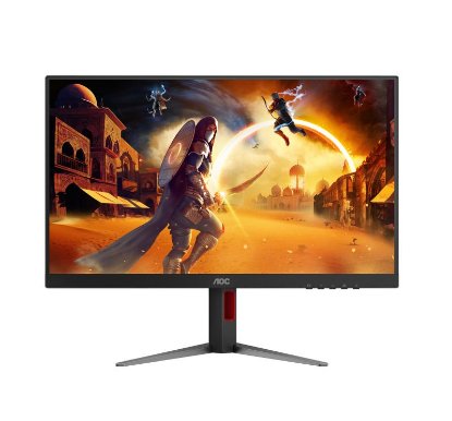 Gaming monitor 27" AOC 27G4HA, FHD, IPS, 200Hz, 1ms, 300cd/m2, G-Sync, pivot, črn
