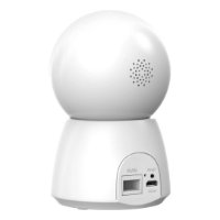 Mrežna nadzorna kamera DELTACO SH-IPC06, WiFi, pokretna, dvosmjerni audio, 2MP, noćno snemanje, bela