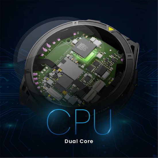 Pametna ura HIFUTURE Active, Pametna obvestila, titanium