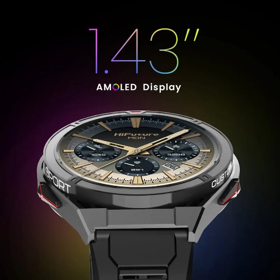 Pametna ura HIFUTURE Active, Pametna obvestila, črno-žuti