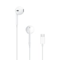 slušalke APPLE Earpods, in-ear, USB-C, bele