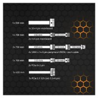 Napajlnik 650W LC Power Integrator Pro LC6650B-SI V3.1, 80+ Bronze, črno