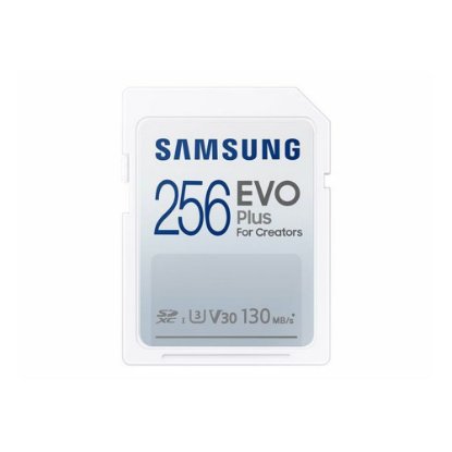 Pomnilniška kartica SAMSUNG, SDXC, 256GB EVO Plus, MB-SC256K/EU, class 10
