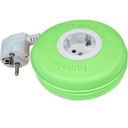 Kabel naponski FAMATEL, schuko vtičnica, dužina 2m, roller