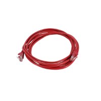 Kabel OCTIO patch CAT6 U/UTP, rdeč, 3m