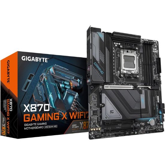 Matična plošća GIGABYTE X870 Gaming X WiFi7, AMD X870, DDR5, ATX, s. AM5
