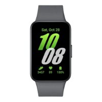Zapestnica SAMSUNG Galaxy Fit 3, merjenje aktivnosti, spremljanje stresa, siva
