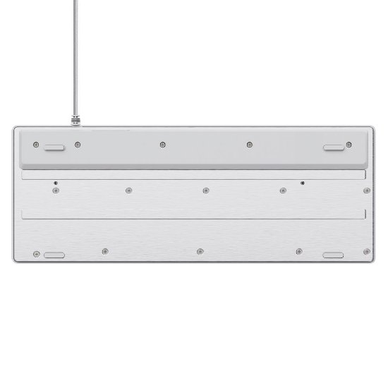 Tipkovnica TRUST GXT 833W Thado TKL Illuminated Keyboard, USB, bela