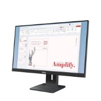 Monitor 23,8" LENOVO ThinkVision E24-40, FHD, IPS, 100Hz, 6ms, 250cd/m2, pivot, zvočniki, črn