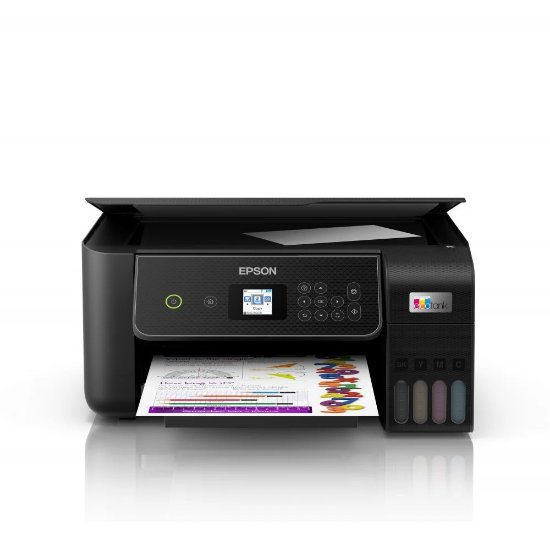 Multifunkcijski tiskalnik EPSON EcoTank L3280, tiskalnik/skener/kopirni stroj, 5760 x 1440, Wi-Fi, USB, črn