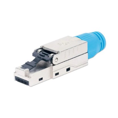 UTP konektor INTELLINET CAT8.1 RJ45, shielded, brez orodja – kos