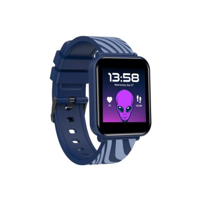 Otroška pametna ura CANYON Joyce KW-43 – pametna obvestila, igre, modra + slušalke Canyon TWS-5