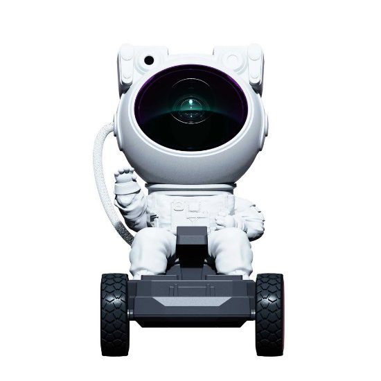 Laserski projektor LONVIS Lunar Rover, 8 vrst projekcij, daljinski upravljalnik