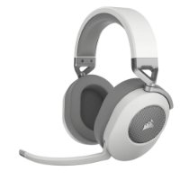 slušalke CORSAIR HS65 Wireless, brezžične, mikrofon, bele