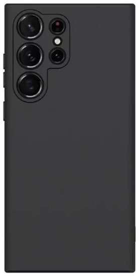 Ovitek BELINE Silicone za Samsung S23 Ultra S918, črni
