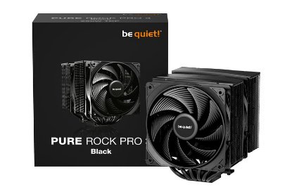 Hladilnik BE QUIET Pure Rock Pro 3 Black, za Intel in AMD, črn