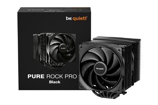 Hladilnik BE QUIET Pure Rock Pro 3 Black, za Intel in AMD, črn
