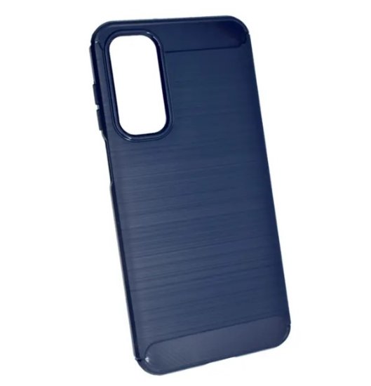 Ovitek +CLASS TPU Carbon Matte, za Samsung Galaxy A16, modar