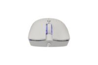 Miška BARACUDA BGM-022 Octopus, RGB, optična, 3600dpi, bela