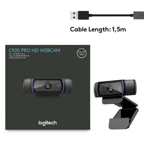 Web kamera LOGITECH HD WebCam C920 Pro