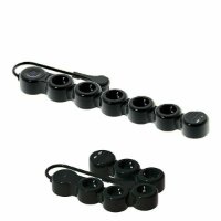 Prenaponska zaščita MAXPOWER HS-DK GS05KUCS, 5 vtičnica + USB-A + USB-C, 1.5m, črna