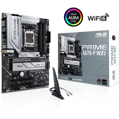 Matična plošća ASUS Prime X670-P WiFi, AMD X670, DDR5, ATX, s. AM5